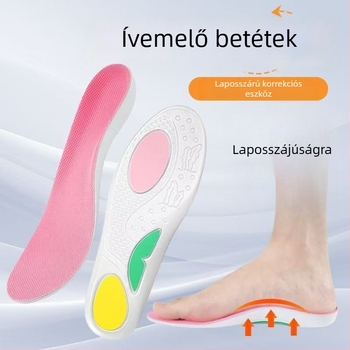 Kiyodo EVA sporttalp Shark — ívtámasz, ütéscsillapítás, teljes talp, uniszex, sportos, hétköznapi és munkacipőkhöz