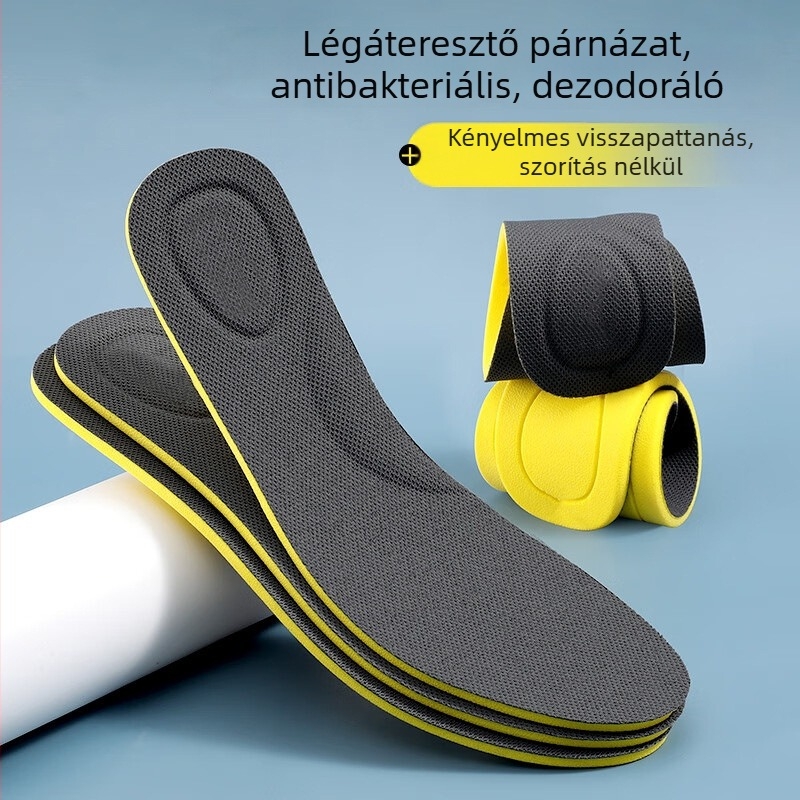 Sport talp BN-3584, PU dezodoráló, teljes talpbetét, légáteresztő, ütéscsillapító