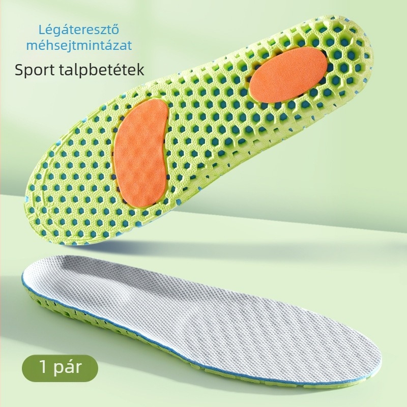 EVA anyagú teljes talpbetét sportcipőkhöz, légáteresztő, nedvszívó, uniszex