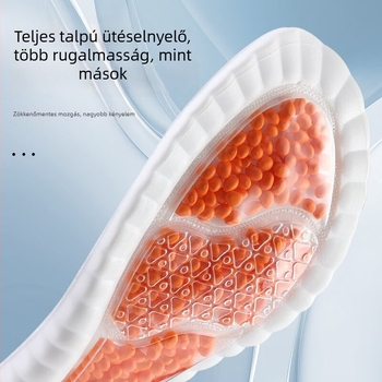 PU sport talpabetét, légáteresztő, ütéscsillapító, vastagított, puha és rugalmas, Modell 8046, teljes talpbetét, alkalmas futócipőkhöz, bakancsokhoz és hétköznapi cipőkhöz