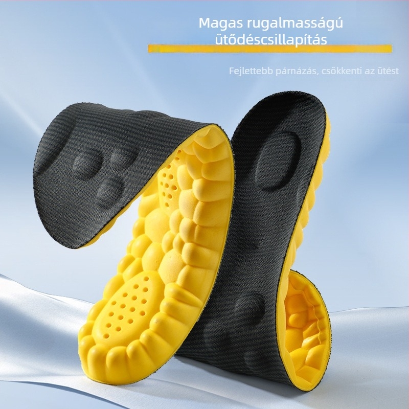Dezodoráló talpbetét sneakerhez, bakancsokhoz, hétköznapi és munkacipőkhöz – PU anyag, teljes talpbetét, modell 5124