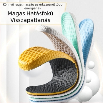 PU teljes hosszúságú talpbetét – antibakteriális dezodorálás, légáteresztő, nedvesség-elszívó, magas rugalmasságú ütéscsillapítás, edző- és mindennapi cipőkhöz