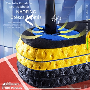 EVA sport talpabetét – ütéscsillapító, nedvszívó, teljes talpbetét sport és hétköznapi cipőkhöz