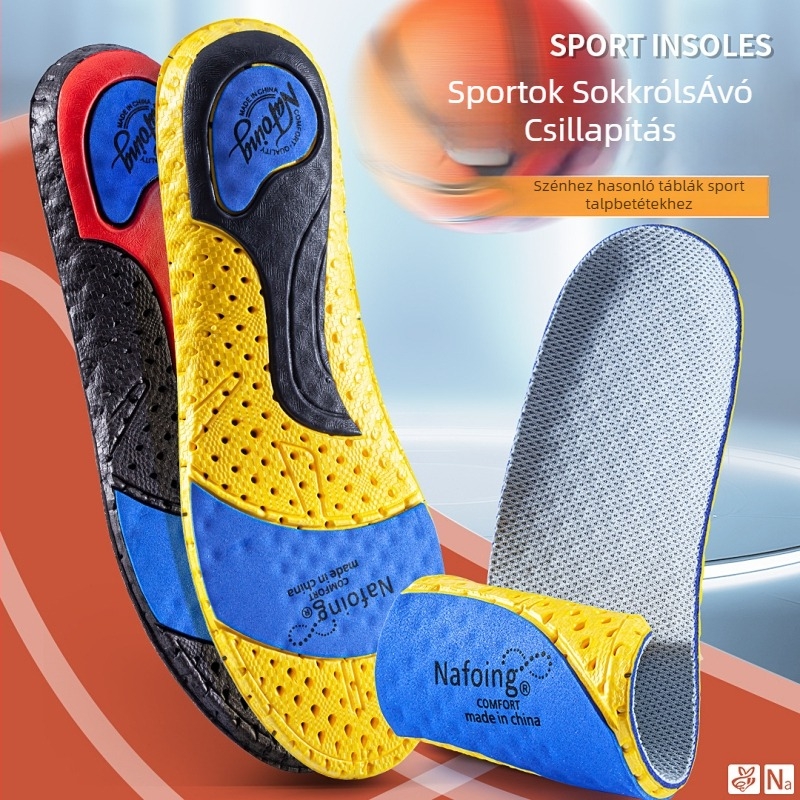EVA sport talpabetét – ütéscsillapító, nedvszívó, teljes talpbetét sport és hétköznapi cipőkhöz