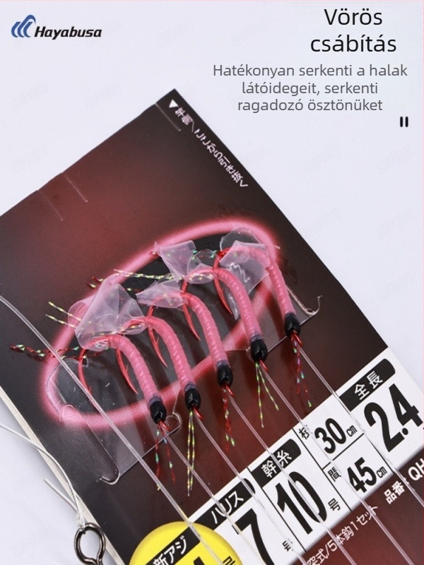 Hayabusa QH157 Szálhorog – Bár Igen – Méretek 13/14 – Tengeri horgászat hajóval
