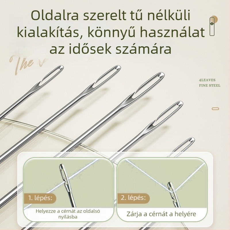 Kézi varráskészlet, 150 darab, bruttó tömeg 0,5 kg, Light Luxury stílus