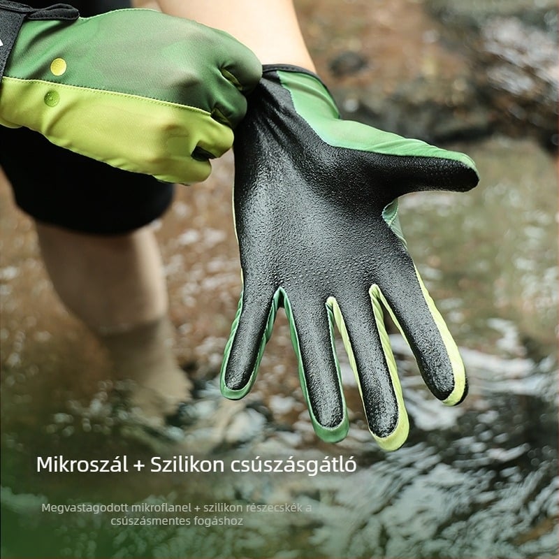 Búvárkesztyűk férfiaknak és nőknek, poliészter, Zhejiang eredetű, testreszabott feldolgozás, golovejoy licencelt magáncímke