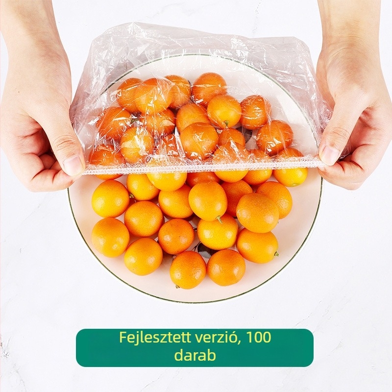 Lin Zhao Háztartási élelmiszer-tároló fólia hűtőhöz -60°C-tól 140°C-ig, 12+ darab, 12 hónap szavatosság