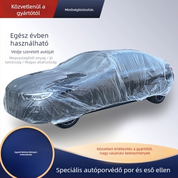 Egyszer használatos autófedél, univerzális illeszkedés, márka Pure Han, súly: 0,2 kg, anyag: Egyéb.