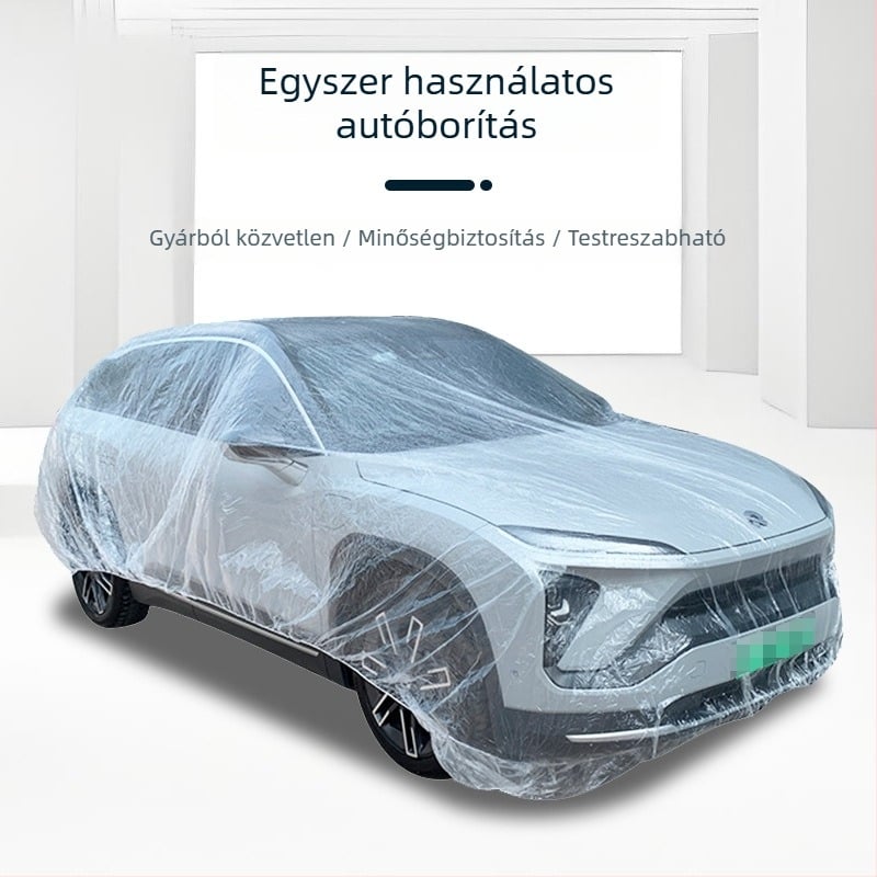 Egyszer használatos autófedél, univerzális illeszkedés, márka Pure Han, súly: 0,2 kg, anyag: Egyéb.
