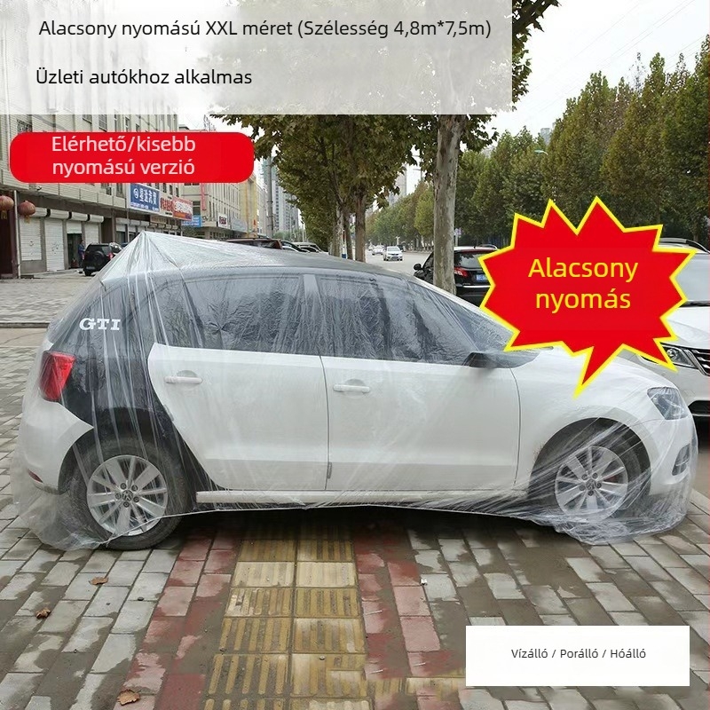 Egyszer használatos autófedél, univerzális illeszkedés, márka Pure Han, súly: 0,2 kg, anyag: Egyéb.