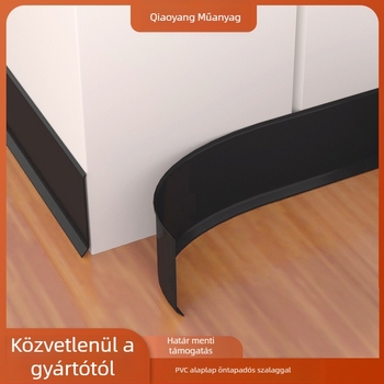 PVC lábazati panel, öntapadós, vízálló, kopásálló, formaldehid-mentes, modern minimalista stílus