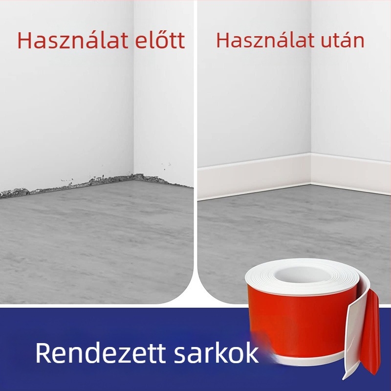 PVC lábazati panel, öntapadós, vízálló, kopásálló, formaldehid-mentes, modern minimalista stílus