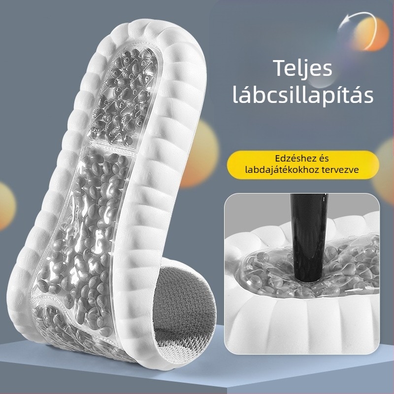 Sport talp PU+ZOOM, légáteresztő és ütéscsillapító, uniszex (Model 820), alkalmas futócipőkhöz, bőr cipőkhöz és bakancsokhoz