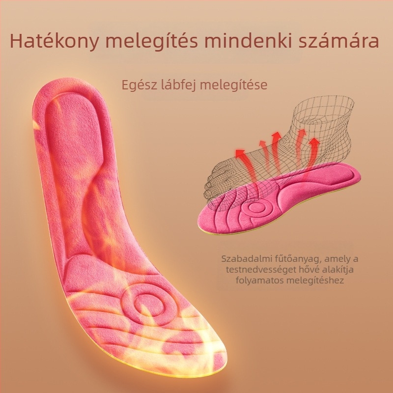 Önállóan melegedő talpbetét – nano fűtőanyag, uniszex, teljes talpbetét, modell 5085-1