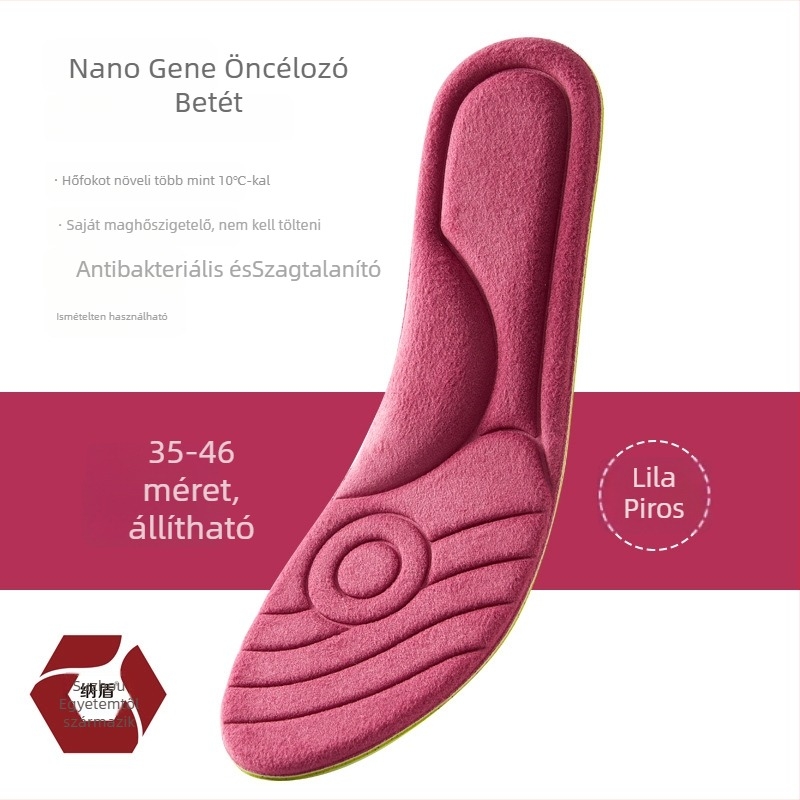 Önállóan melegedő talpbetét – nano fűtőanyag, uniszex, teljes talpbetét, modell 5085-1