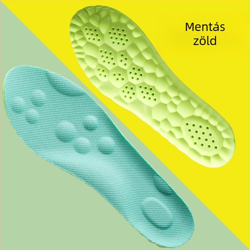 Nacun 5124-2 Mint Wormwood PU talpabetét, teljes talp, dezodoráló funkció