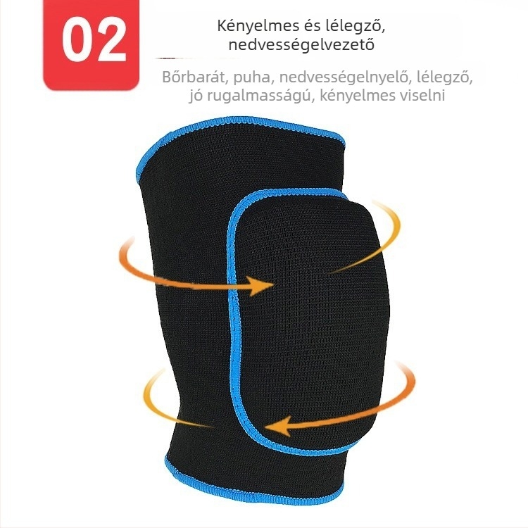 Leda tánc térdvédők, szivacsos párnázással, vádli védelem, táncra alkalmas