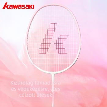 Kawasaki 4U Tollasütő, Szén-kompozit váz, Nylon húzás, Hossz: 675 mm, Tömeg: 80–84 g, Fogásméret G5