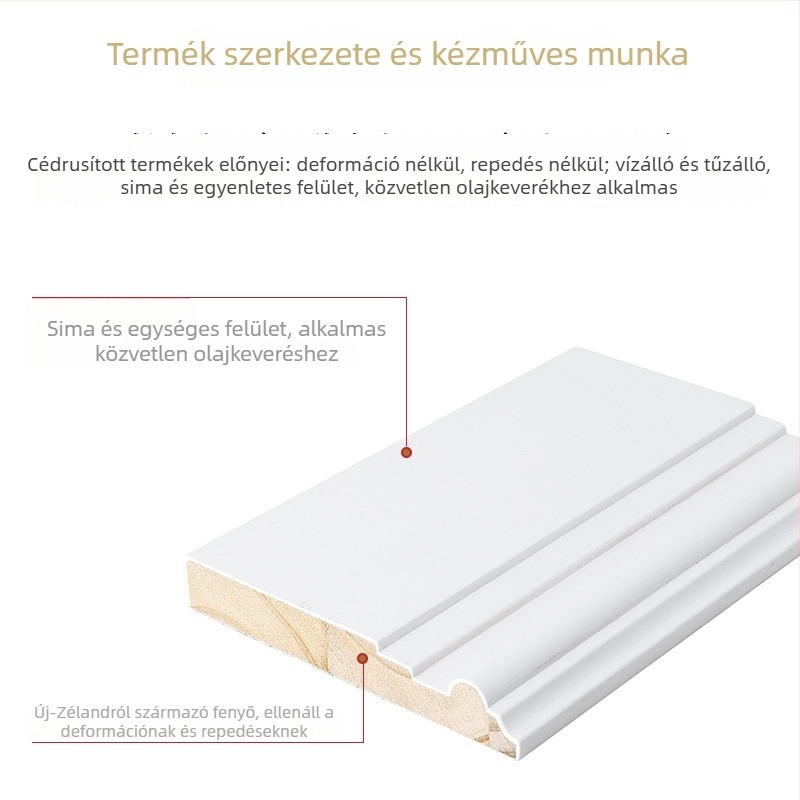 Weihuang tömörfa lábazati | Modern stílus / Könnyű luxus | Többszörös rétegű fa alapmodell