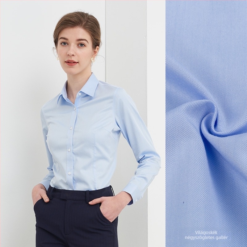 100% pamut ing, karcsúsított szabás, rövid ujjú, vasalásmentes, rever gallér