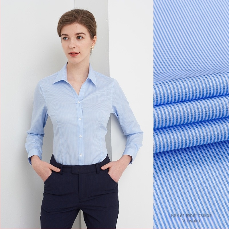 100% pamut ing, karcsúsított szabás, rövid ujjú, vasalásmentes, rever gallér