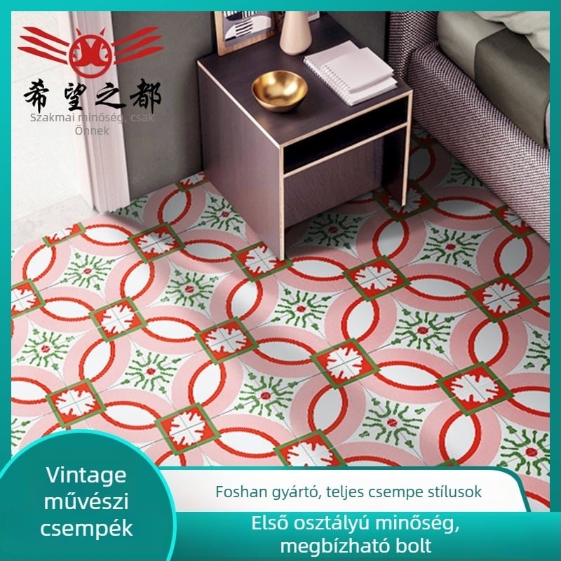 Ősi tégla parketta padlólapok konyhához, erkélyhez és fürdőszobához - csúszásmentes, matt felület, nyomószilárdság 2000, törésmodul 1000