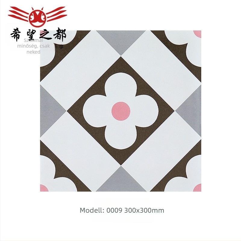 Ősi tégla parketta padlólapok konyhához, erkélyhez és fürdőszobához - csúszásmentes, matt felület, nyomószilárdság 2000, törésmodul 1000