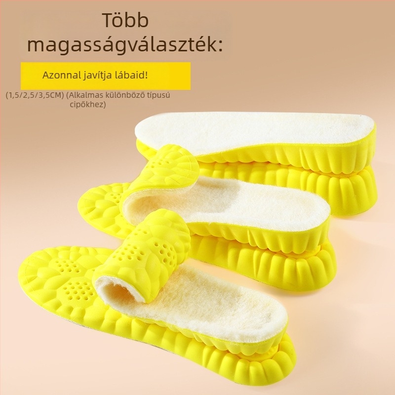 PU talpbetét a magasság növelésére sportcipők, bőrcipők, csizmák és mindennapi lábbelik számára – teljes talpbetét, modell 5173-10, nyomtatott mintával
