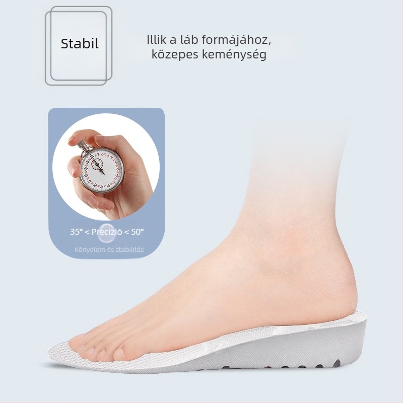 Magasságot növelő talpbetét — PU anyag, Double, modell 5011, teljes talpbetét