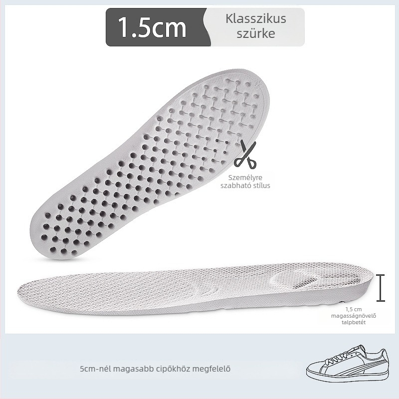 Magasságot növelő talpbetét — PU anyag, Double, modell 5011, teljes talpbetét