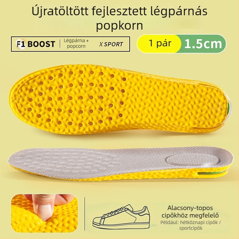 PU talpó növelő – légáteresztő, izzadságot felszívó, teljes talpú, modell 6099