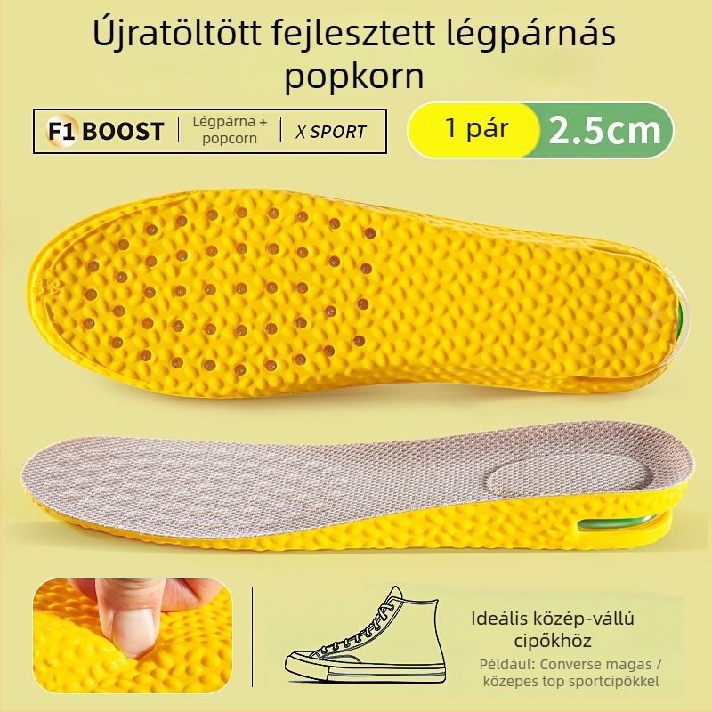 PU talpó növelő – légáteresztő, izzadságot felszívó, teljes talpú, modell 6099