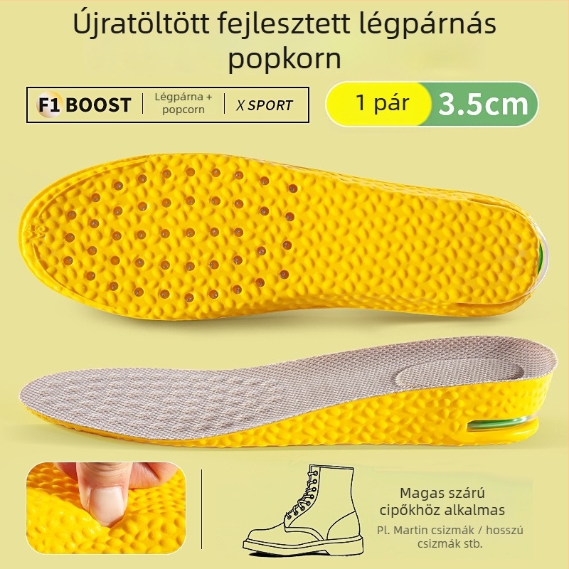 PU talpó növelő – légáteresztő, izzadságot felszívó, teljes talpú, modell 6099