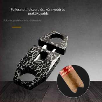 FOGSON Szivarvágó — fém, hordozható, egyszerű kialakítású, otthoni használatra, testreszabható