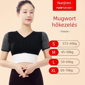 Thousand Leaves Mugwort-Heated Shoulder Wrap – Uniszex védőfelszerelés, poliészter anyag