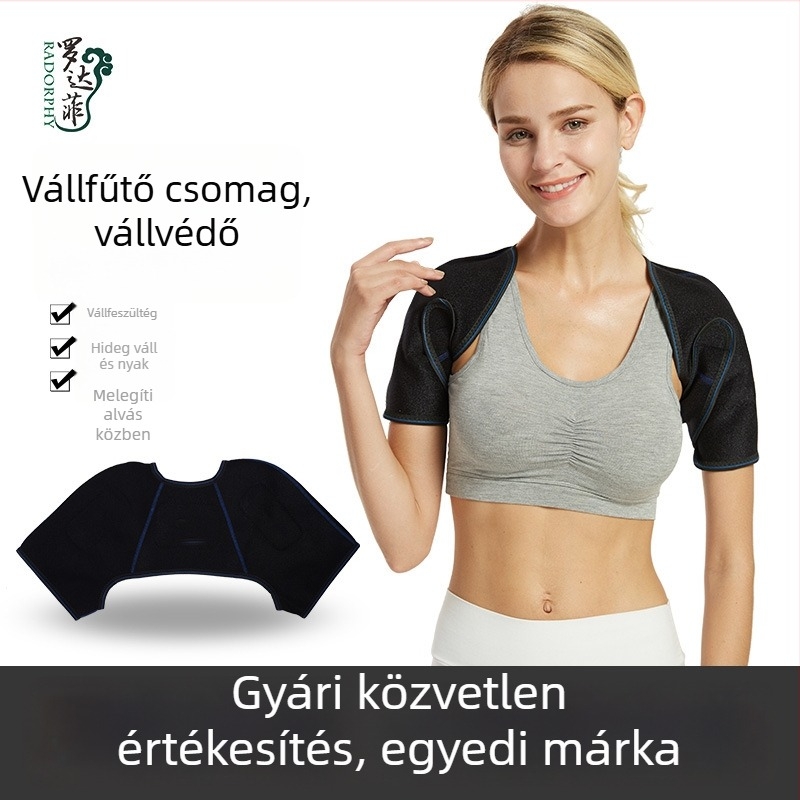 Rhotaffy Önmelegedő vállpárna - távoli infravörös sugárzás, turmalin terápia - poliészter rost
