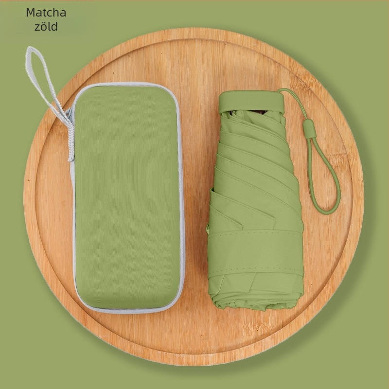 Öt részes napernyő kézi nyitással, 6 váz, UPF > 50, 210T szövet