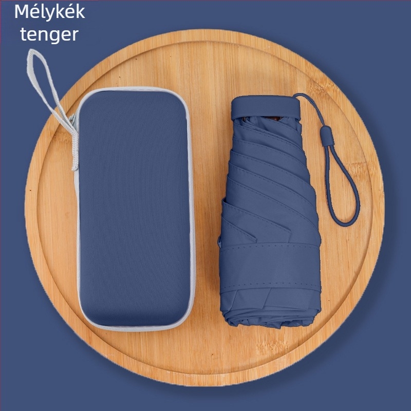 Öt részes napernyő kézi nyitással, 6 váz, UPF > 50, 210T szövet