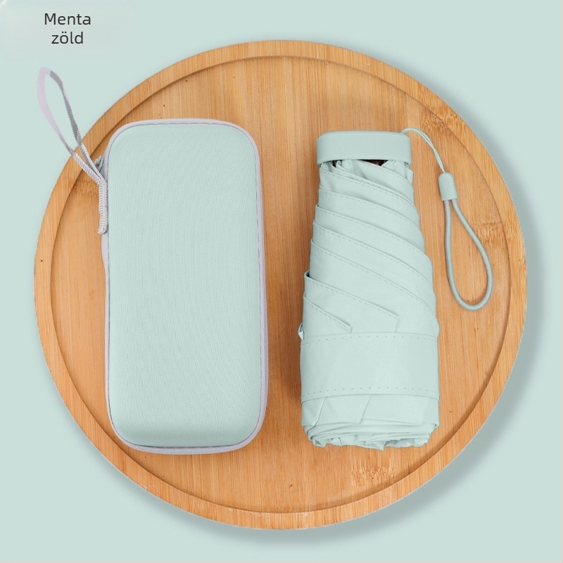 Öt részes napernyő kézi nyitással, 6 váz, UPF > 50, 210T szövet