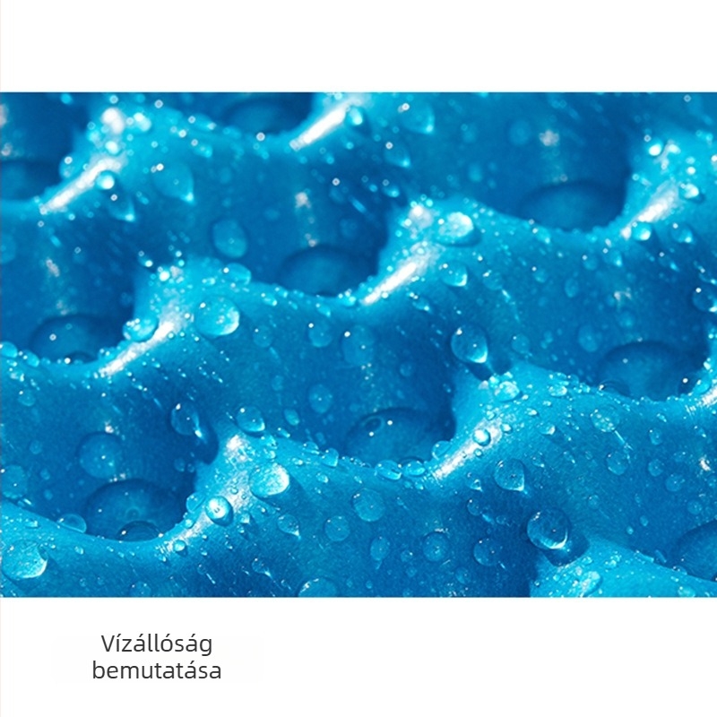 Összecsukható, vastag jóga matrac, nedvességálló kültéri piknikhez; anyag PE Cotton, IXPE szövet