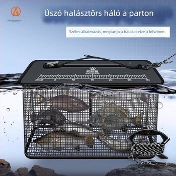Horgászatvédő kosár – úszó, gyorsan száradó, hordozható nejlon felszerelés tengeri és szikla horgászathoz (Márka: Fishing Manager)