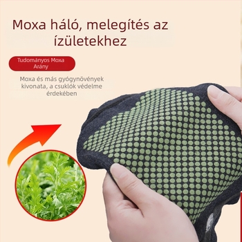 Kasmír térdvédők gyapjú fleece-sel téli melegítéshez, térdvédelem, hőmérséklet fenntartása