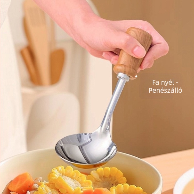 Sütő spatula készlet fa utánzatú nyéllel (Márka: Platinum; Anyag: 201+410+PP; Funkció: tapadásmentes felület; Stílus: antik, retro)