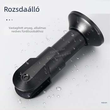 WC válaszfal támogató láb - rozsdamentes acél, huzalos felületkezelés, Sowegu