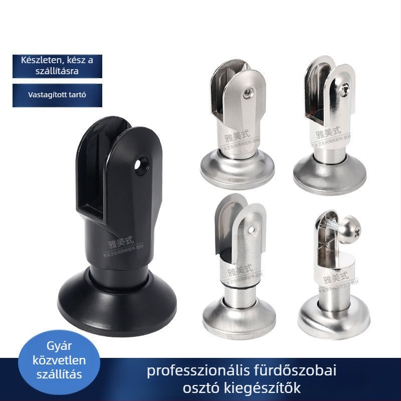 WC válaszfal támogató láb - rozsdamentes acél, huzalos felületkezelés, Sowegu