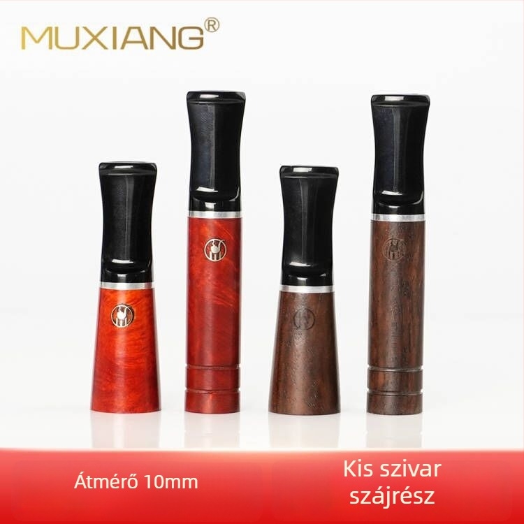 MUXIANG Wooden Aroma fa szivarszájrész, kézzel készített, személyre szabható, minimalistikus stílus