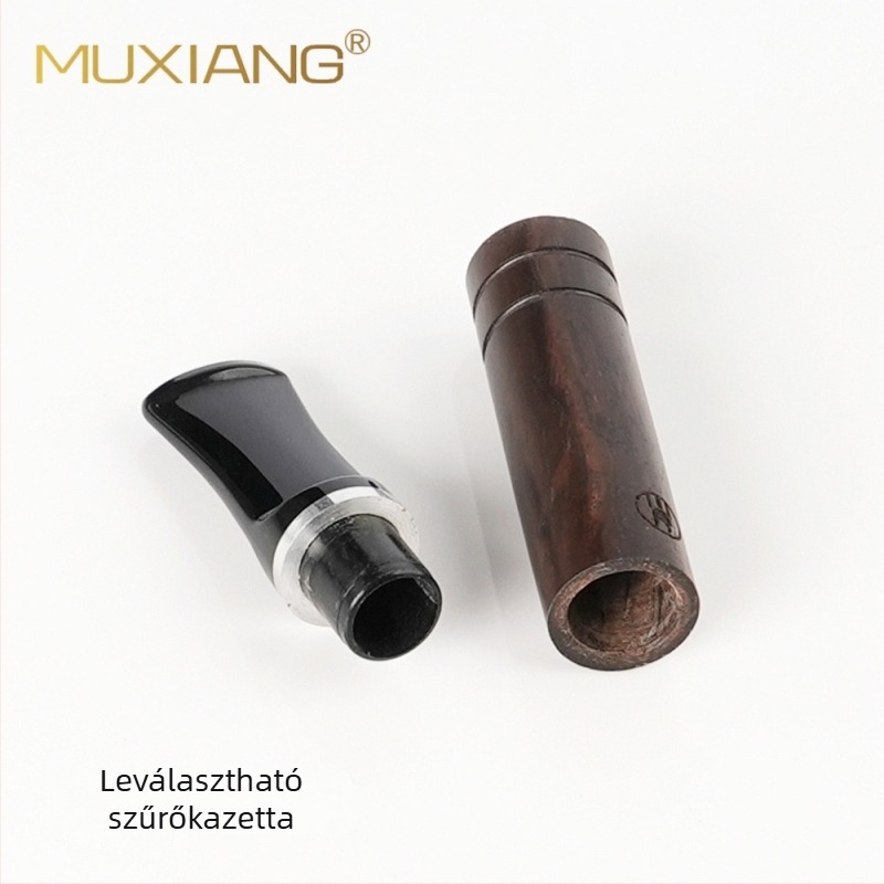 MUXIANG Wooden Aroma fa szivarszájrész, kézzel készített, személyre szabható, minimalistikus stílus