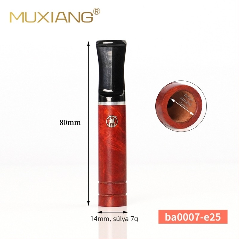MUXIANG Wooden Aroma fa szivarszájrész, kézzel készített, személyre szabható, minimalistikus stílus