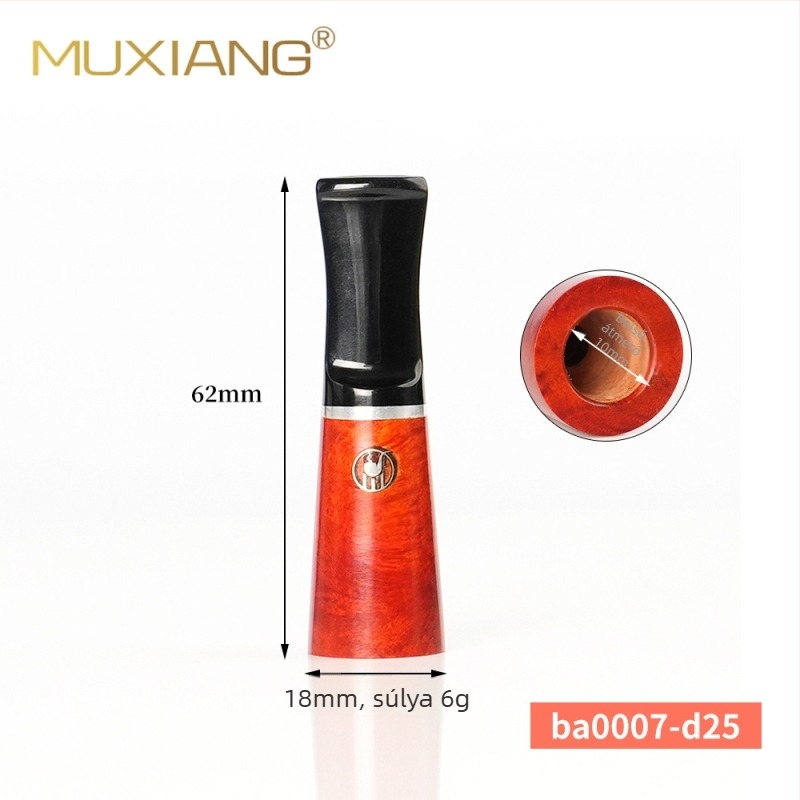 MUXIANG Wooden Aroma fa szivarszájrész, kézzel készített, személyre szabható, minimalistikus stílus
